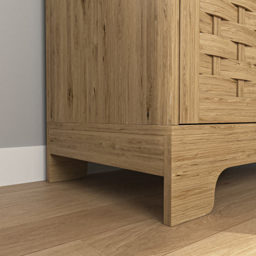 Farmhouse Storage & Coffee Bar Cabinet