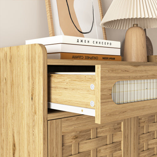 Farmhouse Storage & Coffee Bar Cabinet