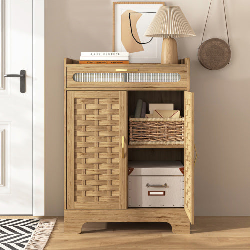 Farmhouse Storage & Coffee Bar Cabinet