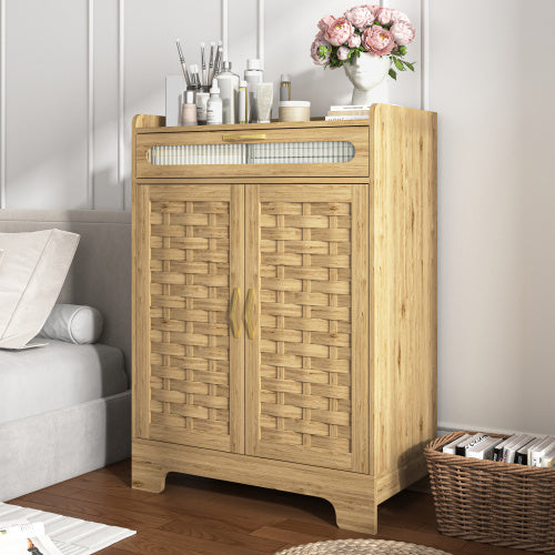 Farmhouse Storage & Coffee Bar Cabinet