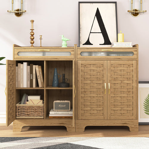 Farmhouse Storage & Coffee Bar Cabinet